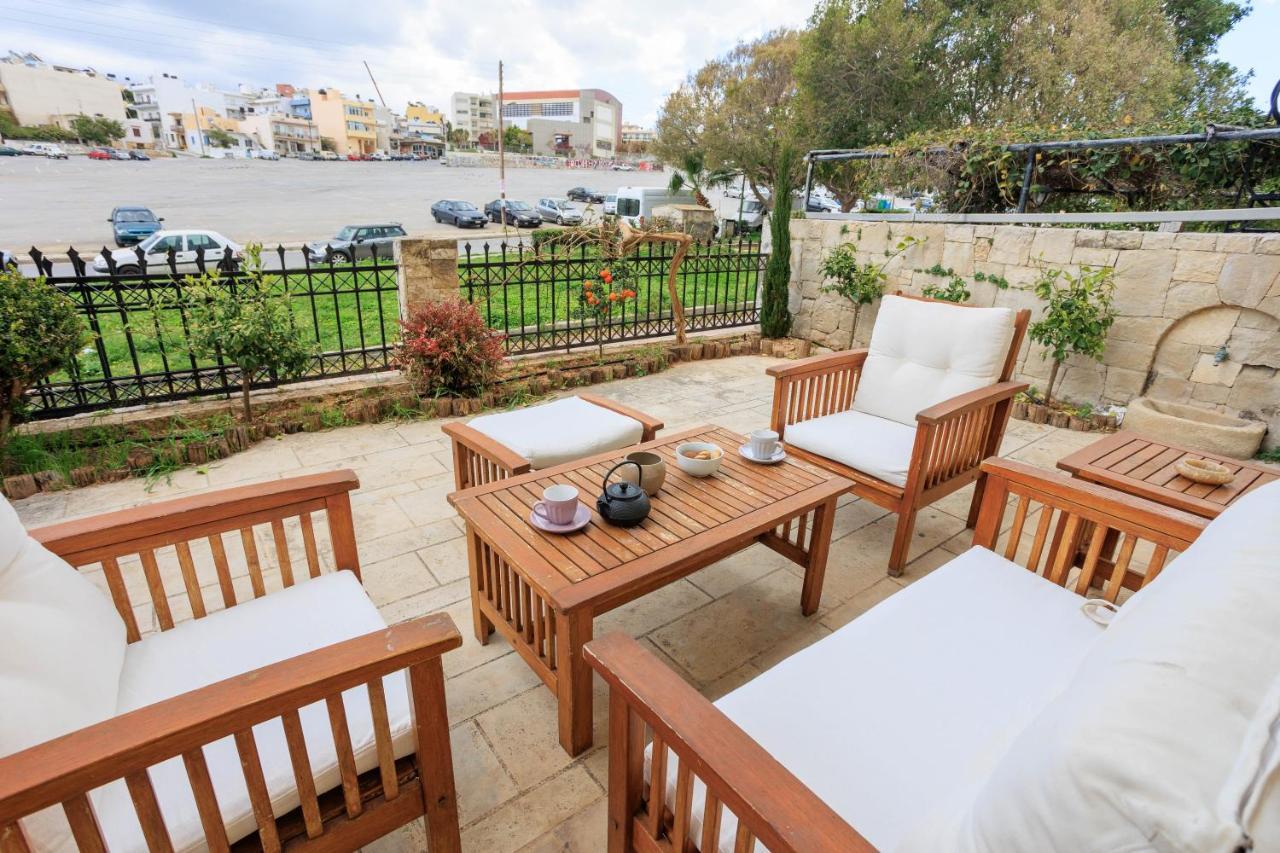 Electra Modern Apartment With Cozy Garden Heraklion  Exterior photo