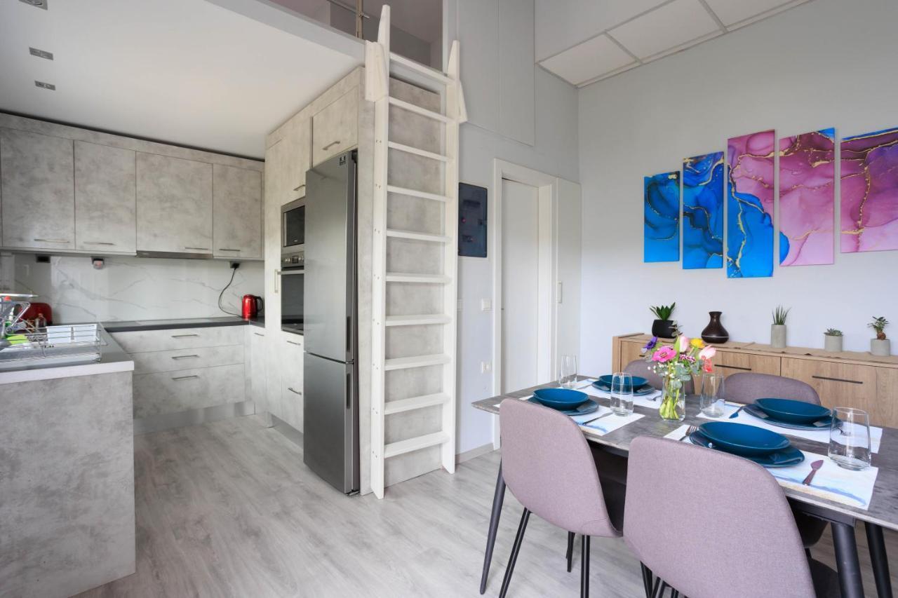 Electra Modern Apartment With Cozy Garden Heraklion  Exterior photo