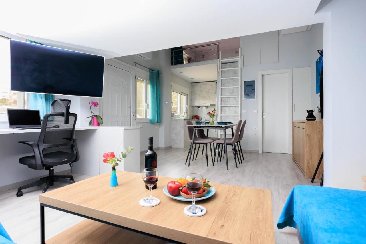 Electra Modern Apartment With Cozy Garden Heraklion  Exterior photo
