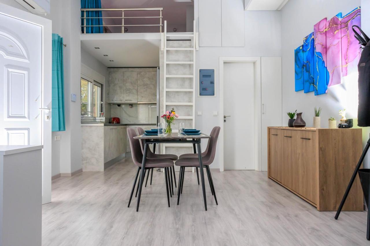 Electra Modern Apartment With Cozy Garden Heraklion  Exterior photo